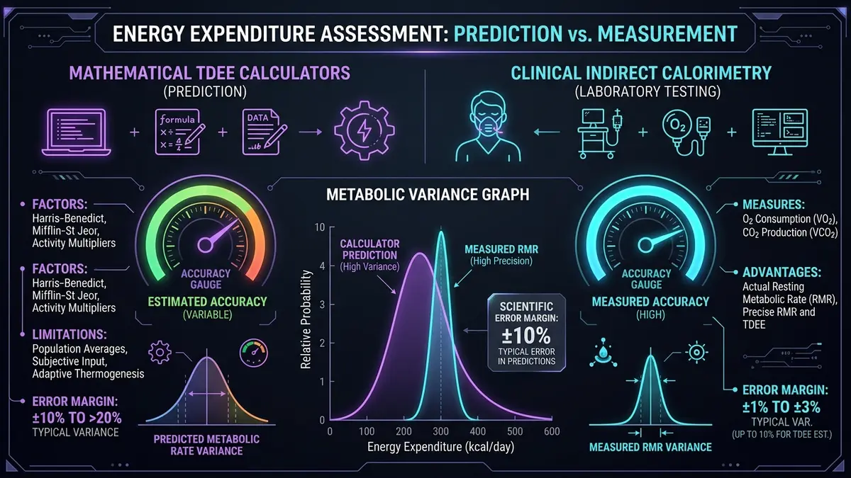 How Accurate is a TDEE Calculator: Clinical studies and error margins